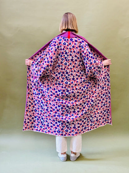 Cherry Blossom Kimono Coat
