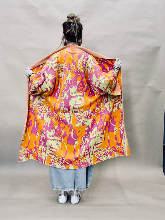 Painted Kimono Coat