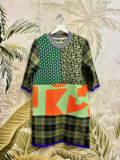 ZW. Patchwork Dress no.33