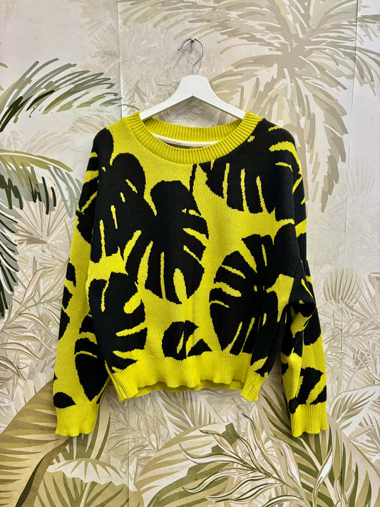 Monstera Sweater