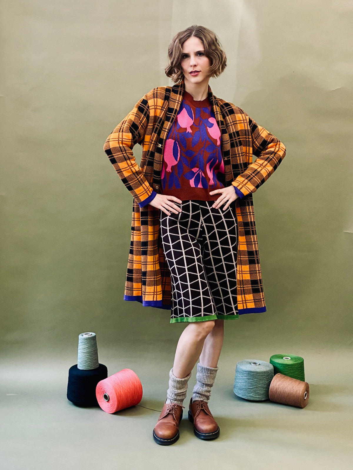 Checkered Coat