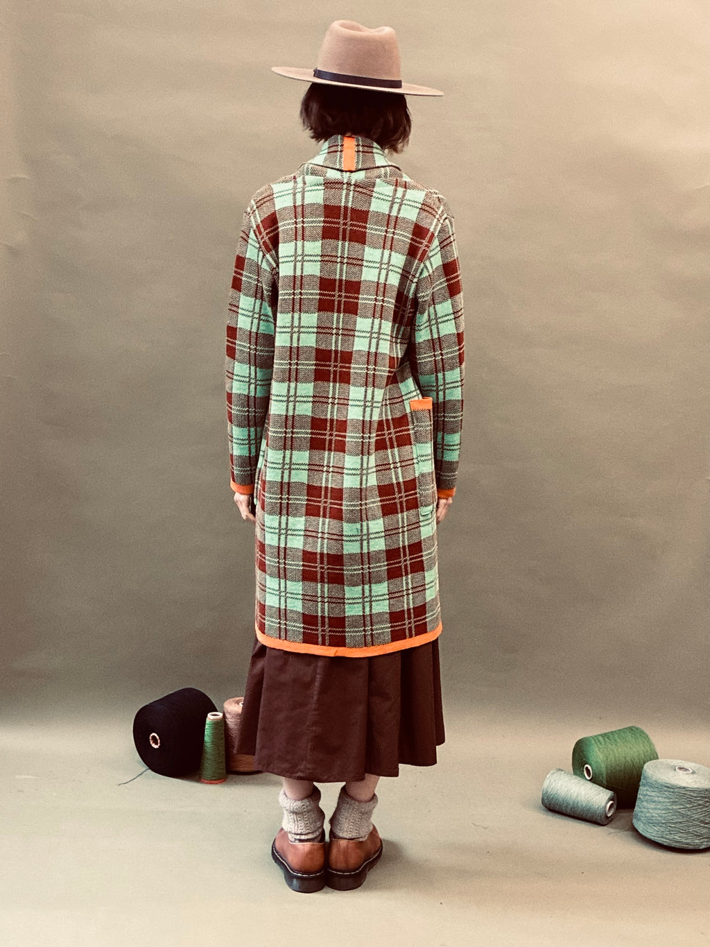 Checkered Coat