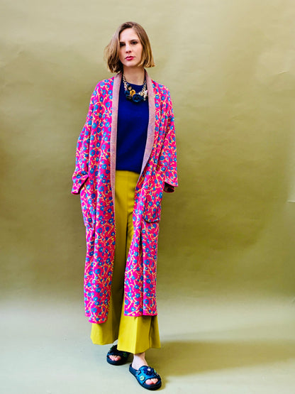 Cherry Blossom Kimono Coat