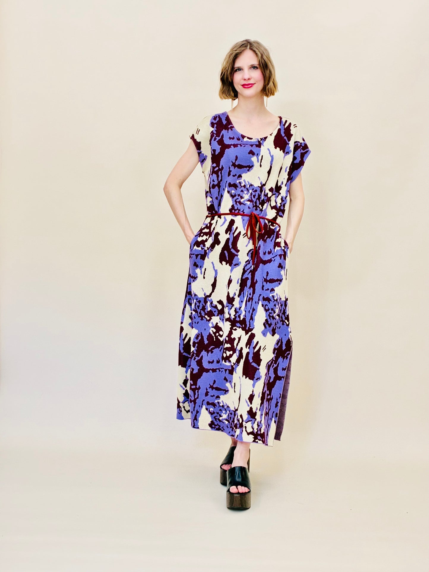 Painted Poncho Dress