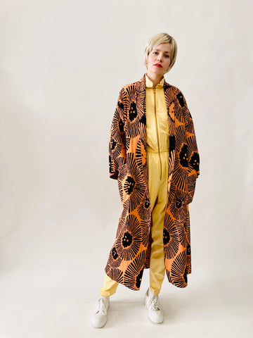 Sunflower Kimono Coat
