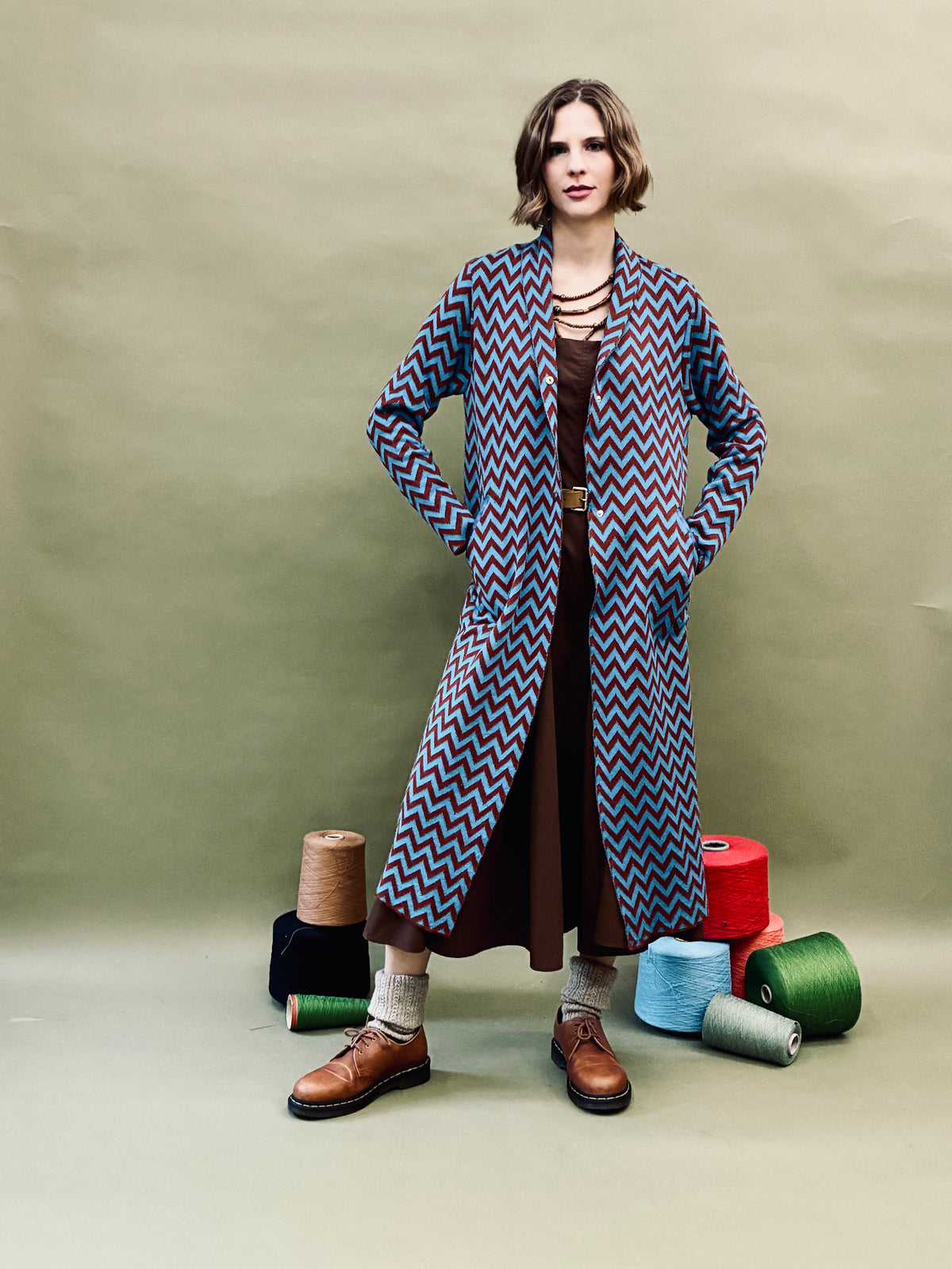 Zigzag Light Coat