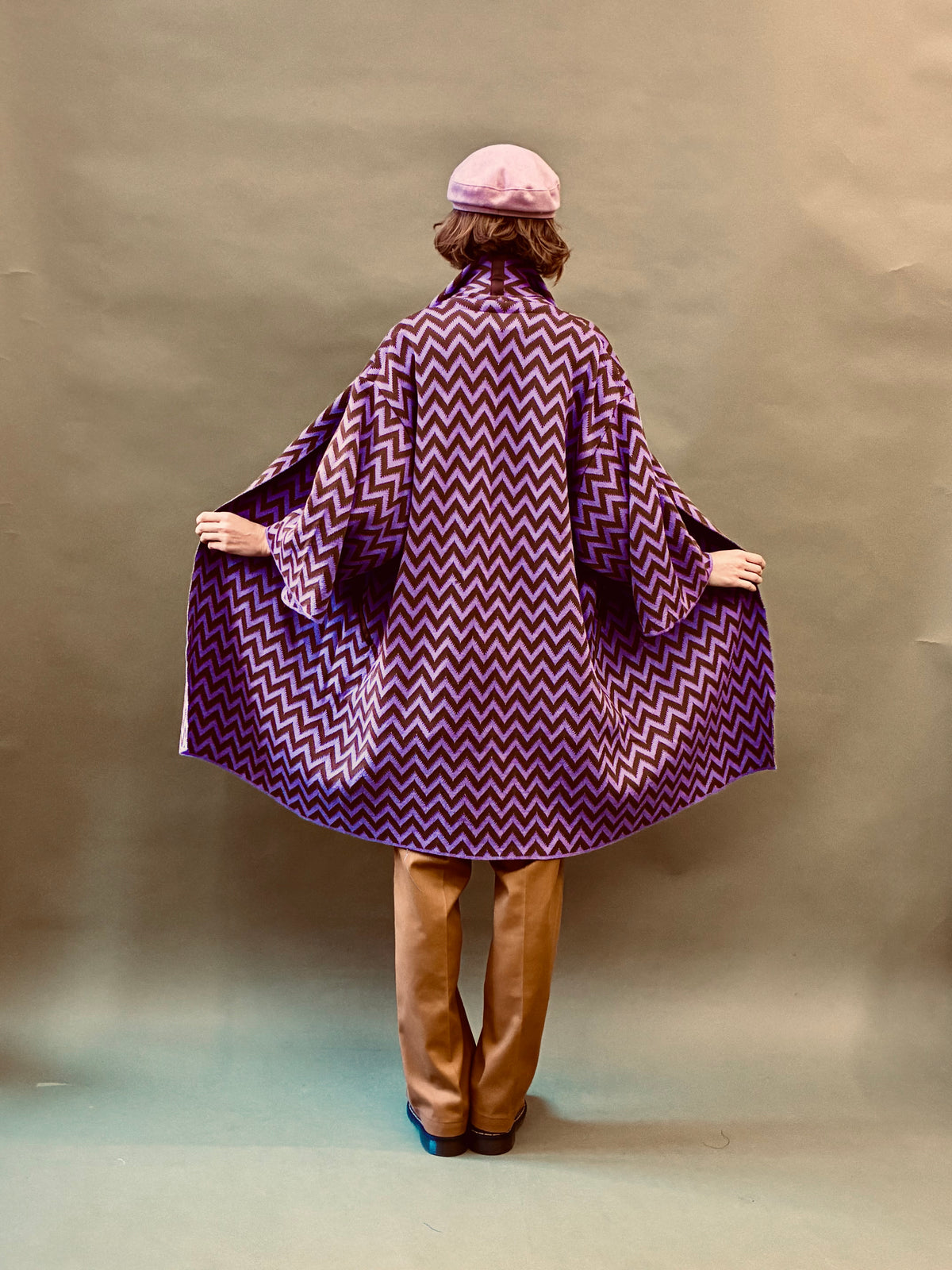 Zigzag Kimono Coat