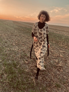 Ginkgo Poncho Dress