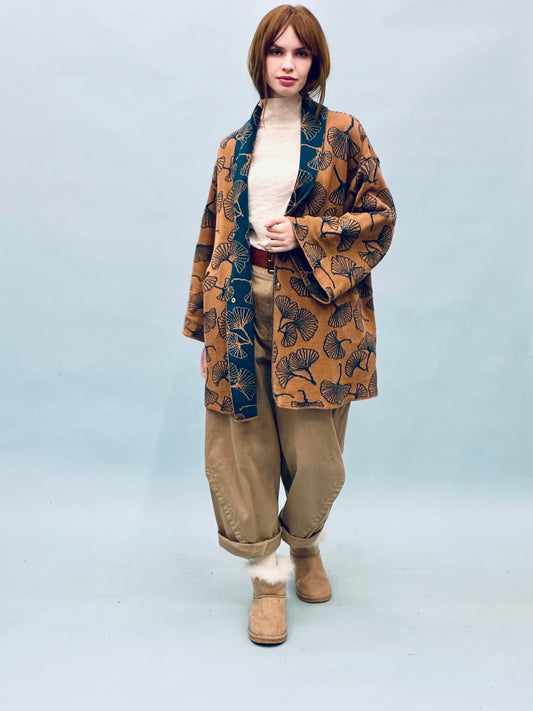 Ginkgo Kimono Coat