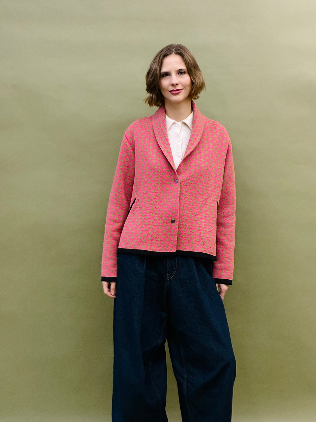 Tile Short Coat