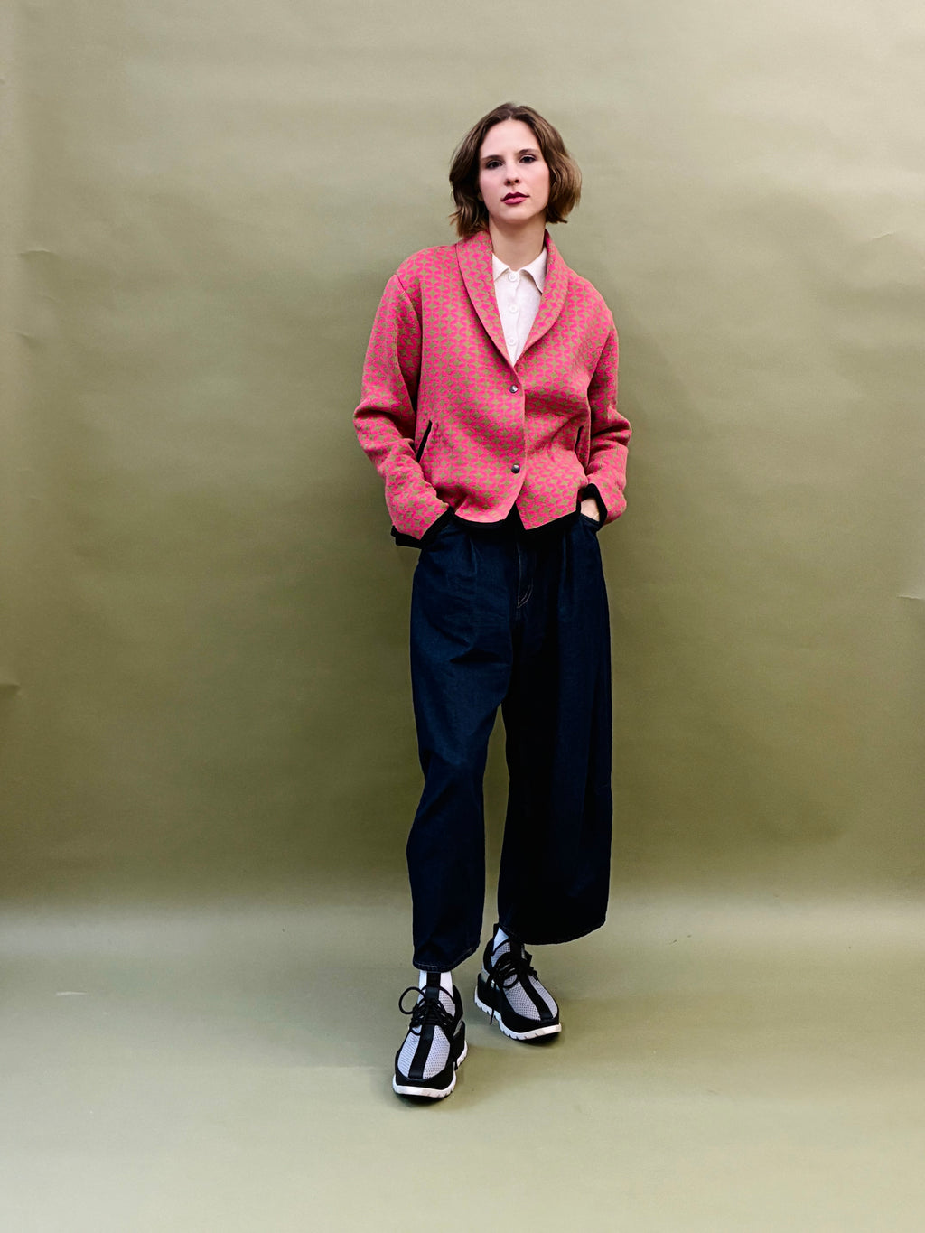 Tile Short Coat