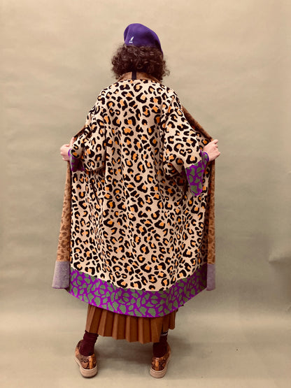 Ocelot Kimono Coat