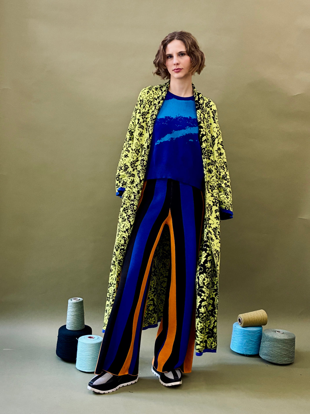 Baroque Kimono Coat
