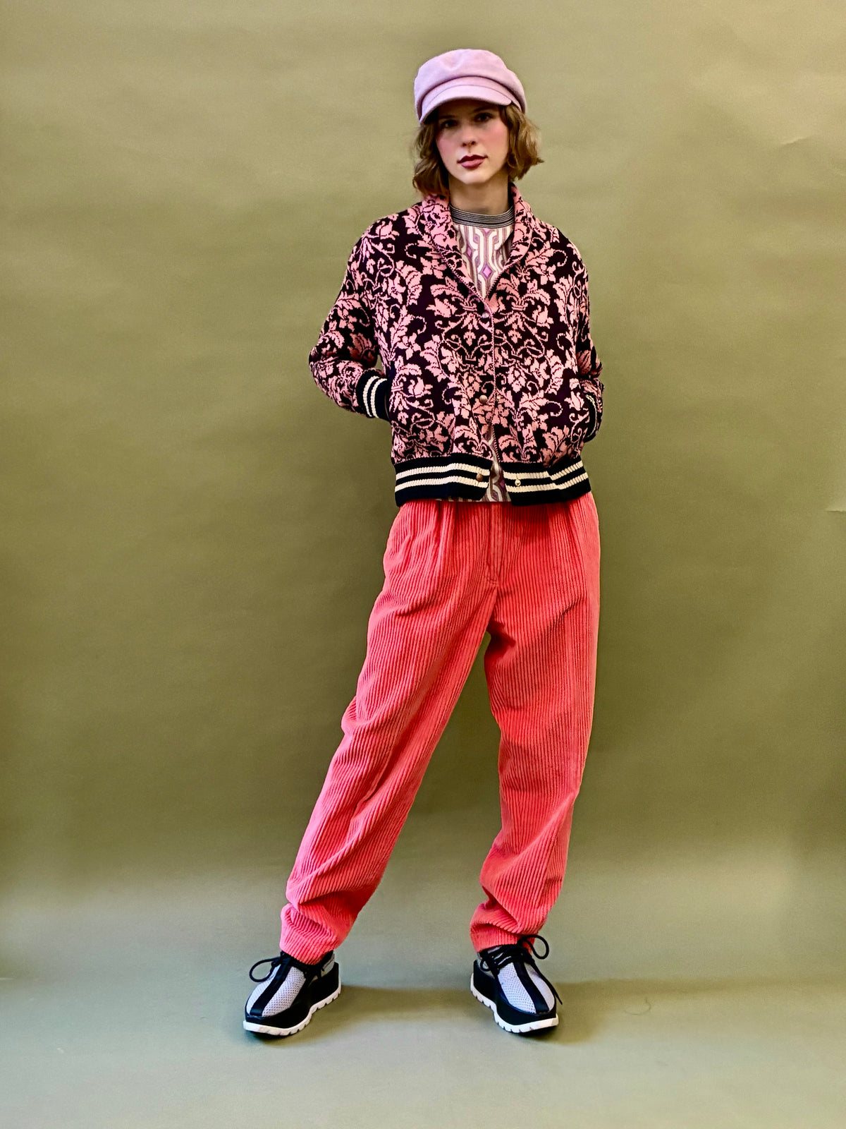 Baroque Bomber Jacket