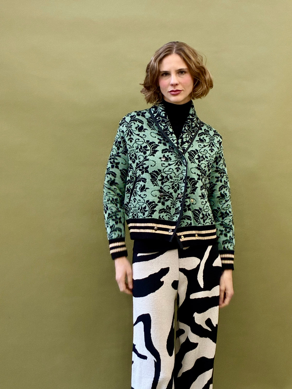 Baroque Bomber Jacket