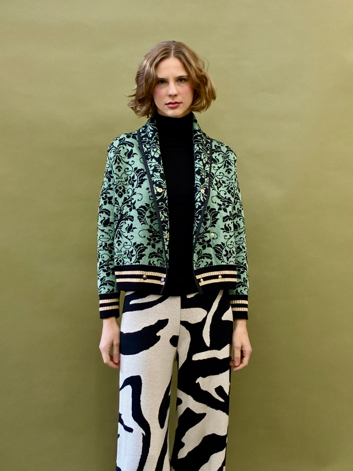 Baroque Bomber Jacket