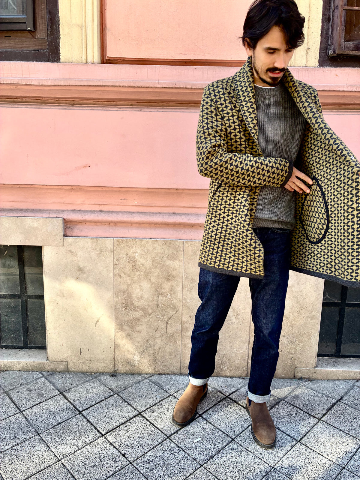 Tile Man Coat