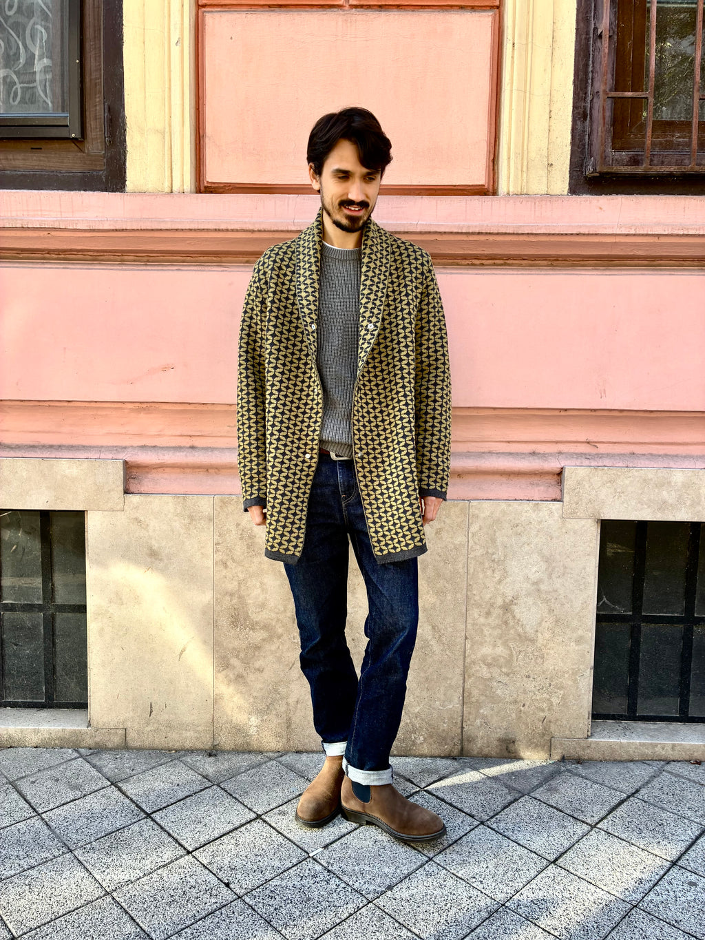 Tile Man Coat