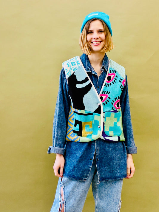 Martha Patchwork Vest No.15