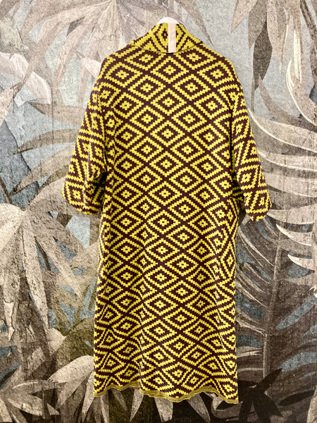 Aztec Kimono Coat