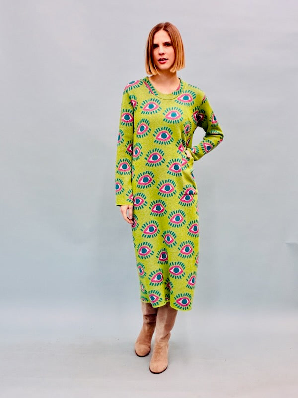 Eyes Maxi Dress