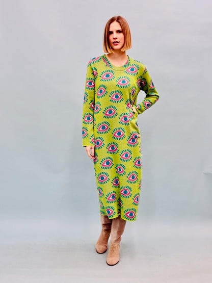Eyes Maxi Dress