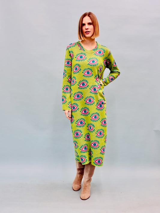 Eyes Maxi Dress