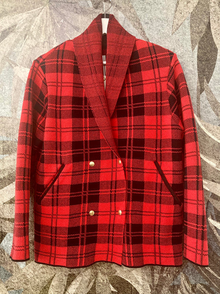 Checkered Short Coat